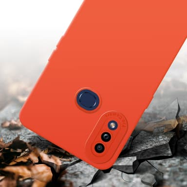 Samsung Galaxy A10s / M01s Skal Fodral Case (Orange)