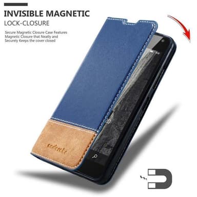 Nokia Lumia 650 Skal Fodral Case (Blå)