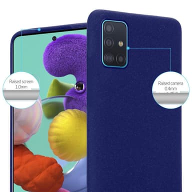 Skal Samsung Galaxy A51 4G / M40s Fodral Case (Blå)