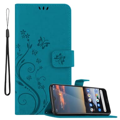 Nokia 5,3 Plånboksfodral Skal (Blå)