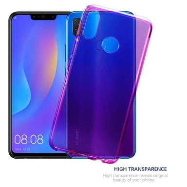 Huawei P SMART PLUS 2019 Skal Fodral Case (Rosa)