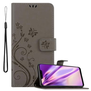 Huawei MATE 20 LITE Plånboksfodral Skal (Grå)