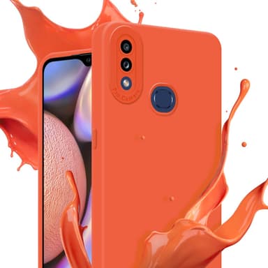 Samsung Galaxy A10s / M01s Skal Fodral Case (Orange)