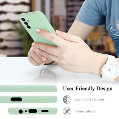 Samsung Galaxy A04s Skal Fodral Case (Grön)