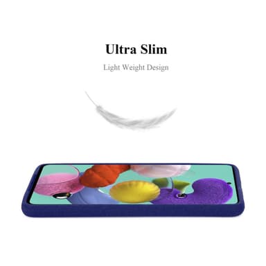 Skal Samsung Galaxy A51 4G / M40s Fodral Case (Blå)