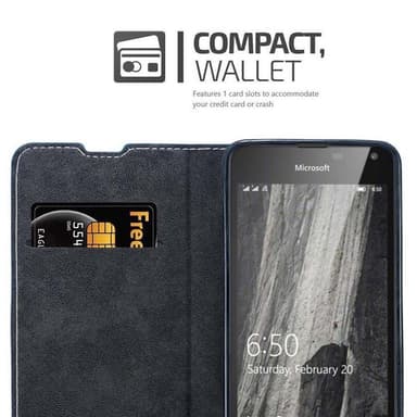 Nokia Lumia 650 Skal Fodral Case (Blå)