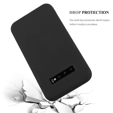 Skal Samsung Galaxy S10 PLUS Fodral Case (Svart)