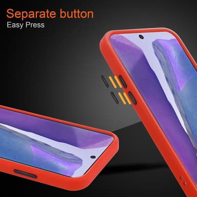 Samsung Galaxy NOTE 20 Skal Fodral Case (Transparent)