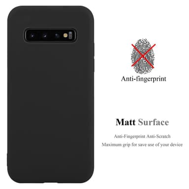 Skal Samsung Galaxy S10 PLUS Fodral Case (Svart)