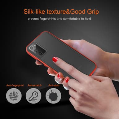 Samsung Galaxy NOTE 20 Skal Fodral Case (Transparent)