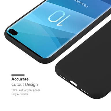 Skal Samsung Galaxy S10 PLUS Fodral Case (Svart)