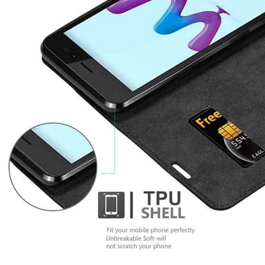 WIKO SUNNY 3 Skal Fodral Case (Svart)