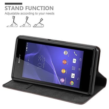 Sony Xperia E3 Skal Fodral Case (Brun)