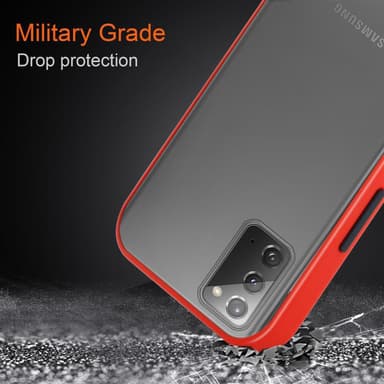 Samsung Galaxy NOTE 20 Skal Fodral Case (Transparent)
