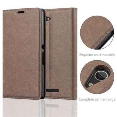 Sony Xperia E3 Skal Fodral Case (Brun)