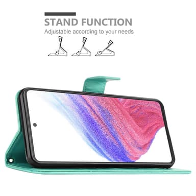 Samsung Galaxy A53 5G Plånboksfodral Skal (Turkos)