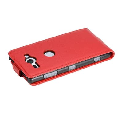 Sony Xperia XZ2 COMPACT Flipfodral Skal (Röd)