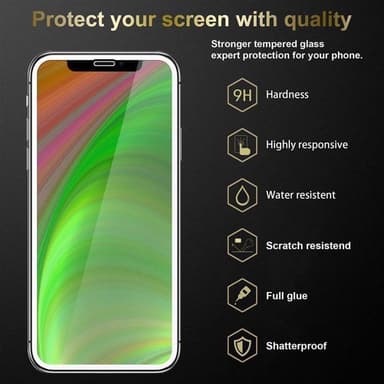 iPhone XR Skyddsglas Skyddsfilm Skärmskydd