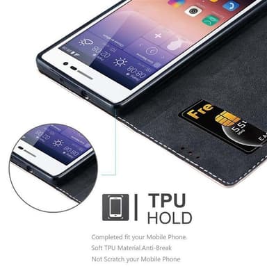 Huawei ASCEND P7 Skal Fodral Case (Rosa)