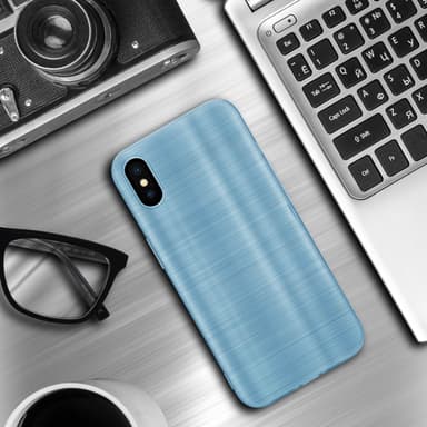 iPhone XS MAX Skal Fodral Case (Turkos)