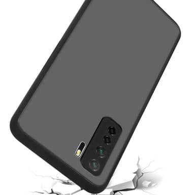 Huawei P40 LITE 5G / NOVA 7 SE Skal Fodral Case (Svart)