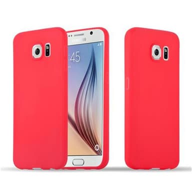 Skal Samsung Galaxy S6 Fodral Case (Röd)