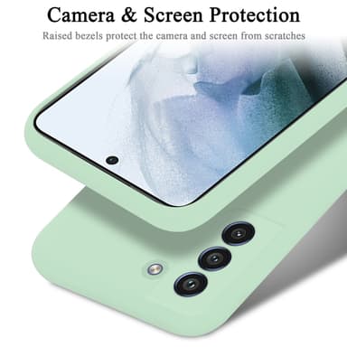 Samsung Galaxy S21 FE Skal Fodral Case (Grön)