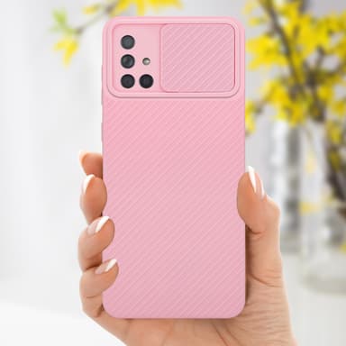 Skal Samsung Galaxy A71 4G Fodral Case (Rosa)
