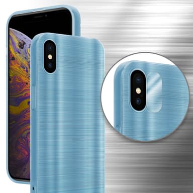 iPhone XS MAX Skal Fodral Case (Turkos)