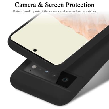 Google PIXEL 6 PRO Skal Fodral Case (Svart)
