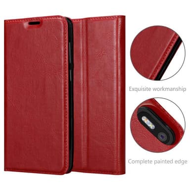BQ Aquaris X5 Skal Fodral Case (Röd)