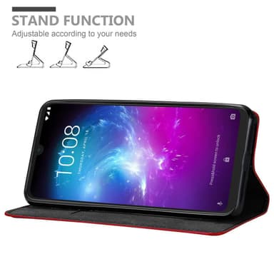 ZTE Blade A7 2019 Skal Fodral Case (Röd)