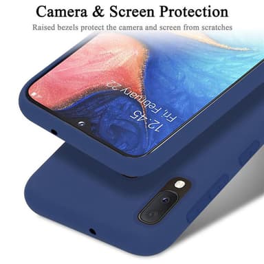 Samsung Galaxy A10e / A20e Skal Fodral Case (Blå)