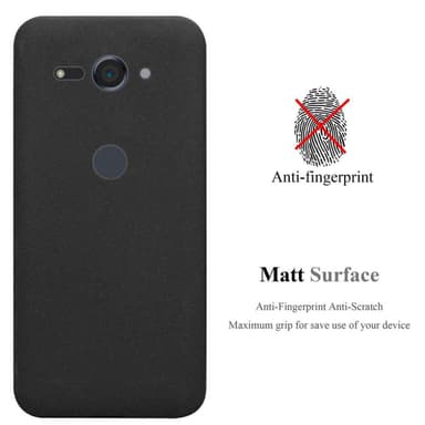 Skal Sony Xperia XZ2 COMPACT Fodral Case (Svart)