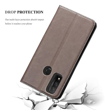 Huawei P SMART 2020 Skal Fodral Case (Brun)