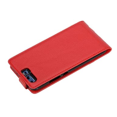 Huawei P10 PLUS Flipfodral Skal (Röd)