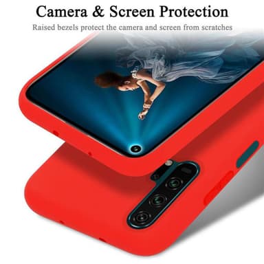 Honor 20 PRO Skal Fodral Case (Röd)