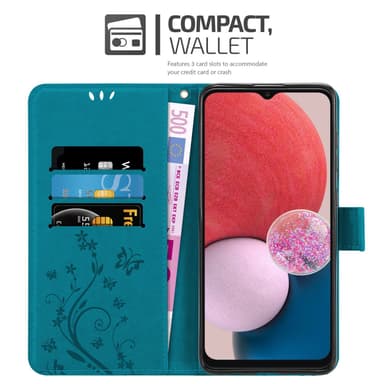 Samsung Galaxy A13 4G Plånboksfodral Skal (Blå)