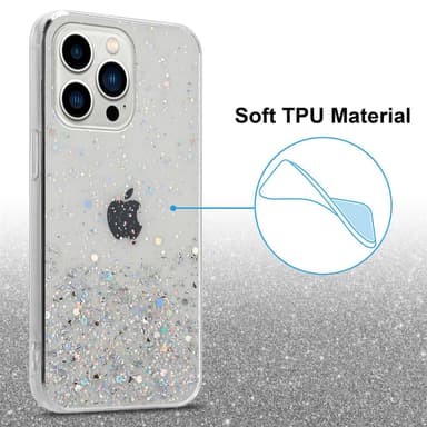 iPhone 13 PRO MAX Skal Fodral Case (Transparent)