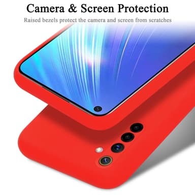 Realme 6 4G / 6s Skal Fodral Case (Röd)