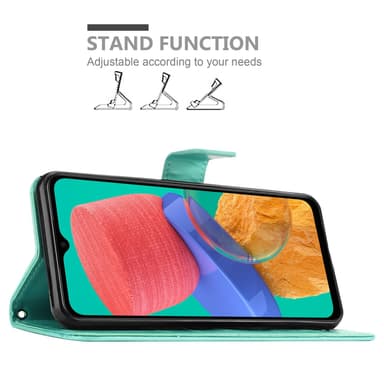 Samsung Galaxy M33 5G Plånboksfodral Skal (Turkos)