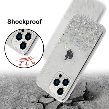 iPhone 13 PRO MAX Skal Fodral Case (Transparent)