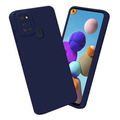 Samsung Galaxy A21s Skal Fodral Case (Blå)