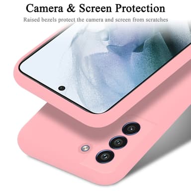 Samsung Galaxy S21 FE Skal Fodral Case (Rosa)