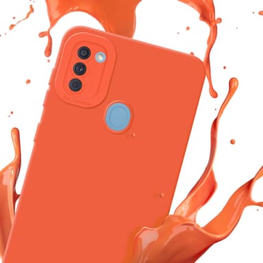 Samsung Galaxy A11 / M11 Skal Fodral Case (Orange)