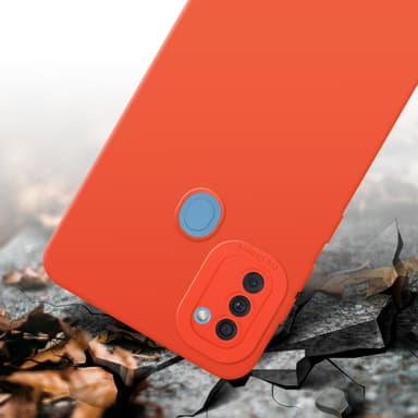 Samsung Galaxy A11 / M11 Skal Fodral Case (Orange)