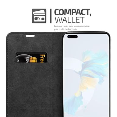 Huawei MATE 40 PRO Skal Fodral Case (Svart)