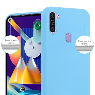Skal Samsung Galaxy A11 / M11 Fodral Case (Blå)