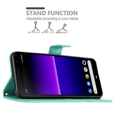 Sony Xperia 8 Plånboksfodral Skal (Turkos)