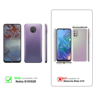 Nokia G10 / G20 Skal Fodral Case (Transparent)